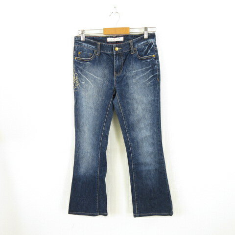 【中古】eckored デニムパンツ ジーンズ ロング ストレッチ 紺 5 *A943 レディース 【ベクトル 古着】 241118 【中古】eckored デニムパンツ ジーンズ ロング ストレッチ 紺 5 *A943 レディース 【ベクトル 古着】 241118