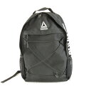 【中古】リーボック Reebok リュックサック バックパック ロゴプリント 黒 *A998 メンズ レディース 【ベクトル 古着】 241121