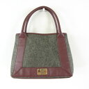 【中古】De Pral トートバッグ ショルダー 2way フェイクレザー グレー *T628 レディース 【ベクトル 古着】 241212