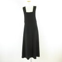 【中古】LADY'S IN POLLO ジャンパースカート ロング 黒 9 *T896 レディース 【ベクトル 古着】 250331