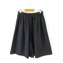 【中古】smock ガウチョパンツ キュロット フレア 紺 36 *A462 レディース 【ベクトル 古着】 250411