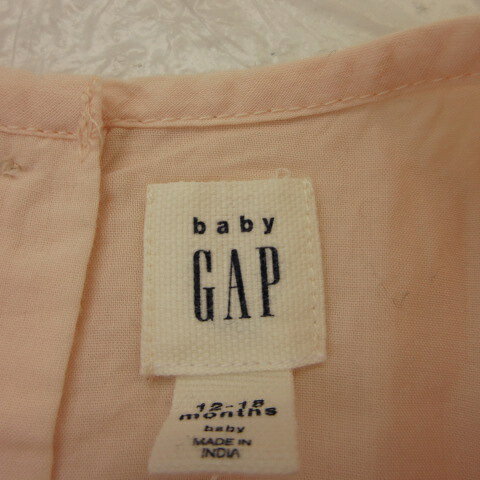【中古】未使用品 ベビーギャップ BABY GAP カットソー ブラウス ノースリーブ レ...