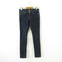 【中古】ギャップ GAP PREMIUM GOLD スキニーデニムパンツ ローライズ ロング 紺 00 *A789 レディース 【ベクトル 古着】 250509(4)