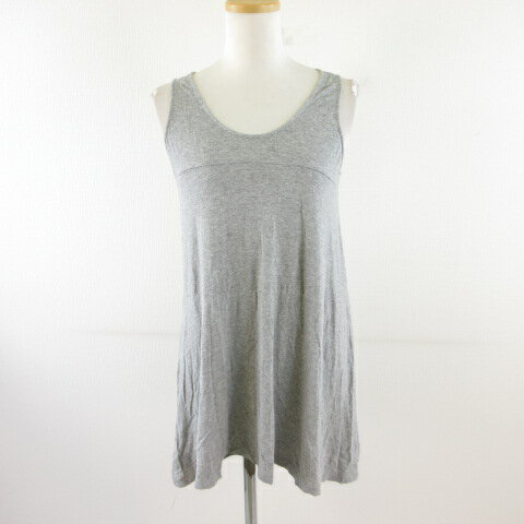 【中古】セオリーリュクス theory luxe カットソー ノースリーブ グレー 38 *T306 レディース 【ベクトル 古着】 250910(4)