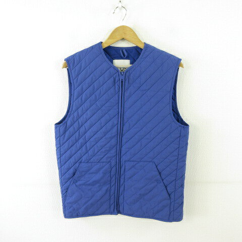 【中古】コス COS ベスト ジップアップ 紺 S *T702 メンズ 【ベクトル 古着】 251014