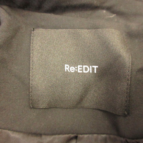 【中古】リエディ Re:EDI テーラードジャケット 長袖 黒 M *T319 レディース 【ベクトル 古着】 251219 auc-vector-20639067 ブランド古着の買取販売ベクトル サンプル画像3