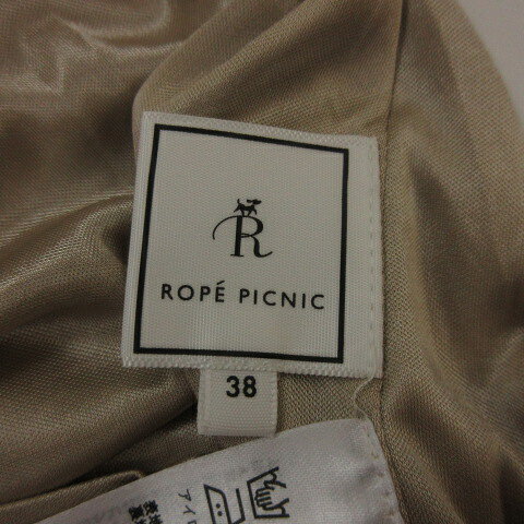 【中古】ロペピクニック ROPE Picnic ニットスカート ひざ丈 フレア ベージュ 38 *T396 レディース 【ベクトル 古着】 260106 auc-vector-20656538 ブランド古着の買取販売ベクトル サンプル画像3