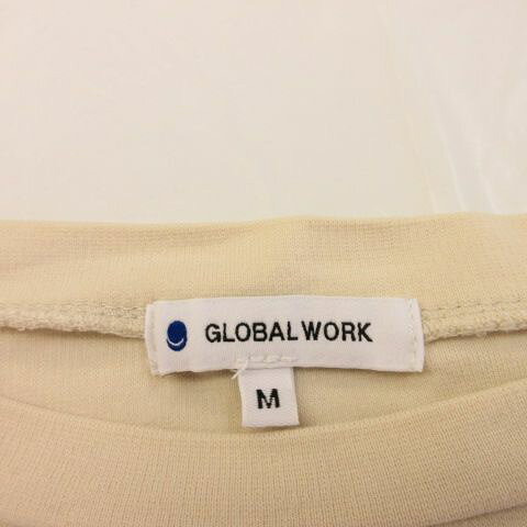 【中古】グローバルワーク GLOBAL WORK シフォンスリーブカットソー 長袖 ベージュ M *A608 レディース 【ベクトル 古着】 260211 auc-vector-20760739 ブランド古着の買取販売ベクトル サンプル画像3