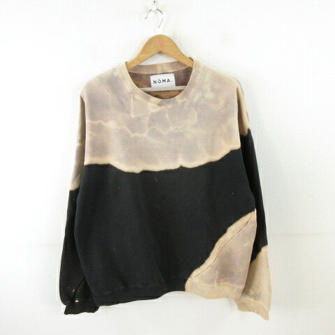 NOMA t.d.　ブリーチツイストスウェット　ブラウン　ブルー　プルオーバー NOMA t.d.】Twisted Bleach Sweat｜ビームス メン 渋谷｜BEAMS