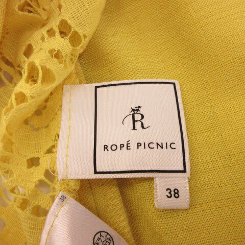 【中古】ロペピクニック ROPE Picnic ミニ スカート リバーシブル レース 黄 38 *A656 レディース 【ベクトル 古着】 260429 auc-vector-20912585 ブランド古着の買取販売ベクトル サンプル画像3