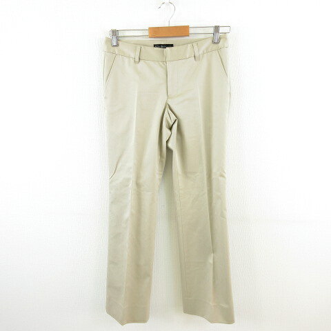 ファサードグリーン ユナイテッドアローズ facade green パンツ ロング ストレッチ ベージュ 38 *T917 レディース  260520