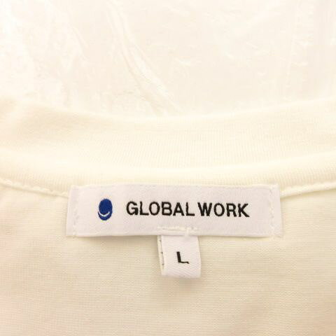 【中古】グローバルワーク GLOBAL WORK カットソー チュール 半袖 ドット オフホワイト 白 L *A195 レディース 【ベクトル 古着】 260610 auc-vector-21130532 ブランド古着の買取販売ベクトル サンプル画像3