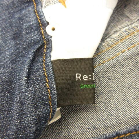 【中古】リエディ Re:EDIT デニムパンツ テーパード アンクル丈 ストレッチ 紺 MC *A414 レディース 【ベクトル 古着】 260629 auc-vector-21079465 ブランド古着の買取販売ベクトル サンプル画像3