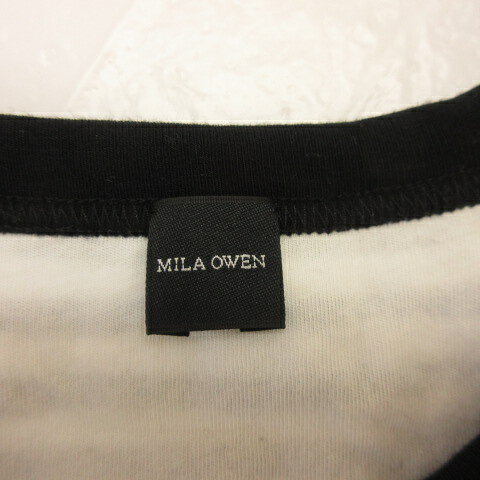 【中古】ミラオーウェン Mila Owen タンクトップ ボーダー 白 黒 0 *T647 レディース 【ベクトル 古着】 260703 auc-vector-21106009 ブランド古着の買取販売ベクトル サンプル画像3