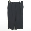 【中古】ウルル ULURU クロップド パンツ ワイド 2 ネイビー kz11227 レディース 【ベクトル 古着】 250403(4)