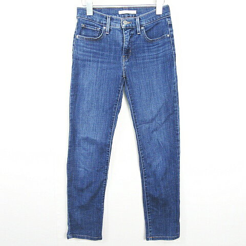 [중고] 리바이스 Levi's 312 SHAPING SLIM 데님 팬츠 청바지 레이온 스트레치 25 블루 kz15050 여성 [벡터 헌옷] 260410