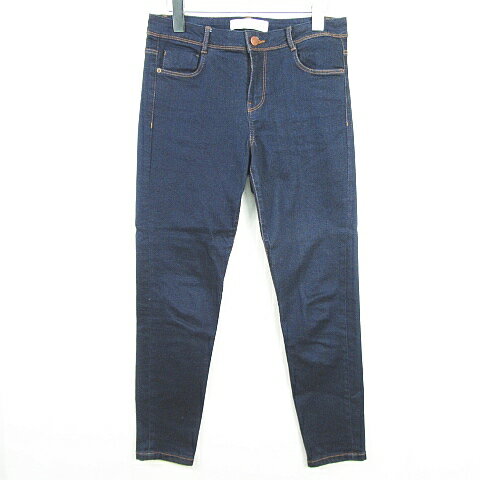 [Used] ZARA Trafaluc Denim Pants Jeans Stretch Size 40 Navy 8197/921 kz15153 Women's [Vector Used Clothing] 260421