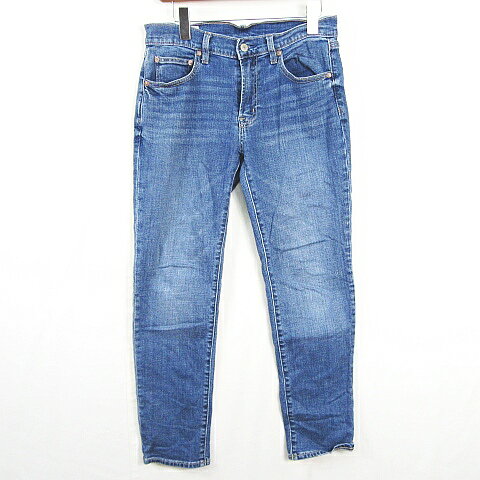 【中古】ギャップ GAP GIRLFRIEND MID RISE デニム パンツ ジーンズ ストレッチ 26 ライトブルー kz15194 レディース 【ベクトル 古着】 260423