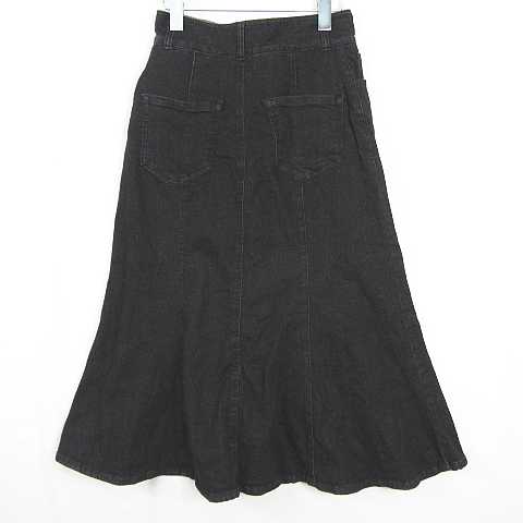 【中古】ロペピクニック ROPE Picnic デニム ロング スカート ストレッチ 36 ブラック kz15644 レディース 【ベクトル 古着】 260602 auc-vector-21010858 ブランド古着の買取販売ベクトル サンプル画像3