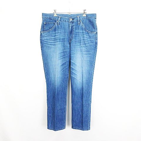 【中古】エドウィン EDWIN GECN03 デニム ジーンズ ボトムス テーパード ユーズド加工 33 インディゴブルー ※EKM メンズ 【ベクトル 古着】 231107 【中古】エドウィン EDWIN GECN03 デニム ジーンズ ボトムス テーパード ユーズド加工 33 インディゴブルー ※EKM メンズ 【ベクトル 古着】 231107
