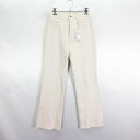 【中古】未使用品 ワンアフター アナザー ナイスクラップ one after another NICE CLAUP パンツ ボトムス デニム ブーツカット 裾カ...