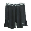 【中古】リーボック Reebok パンツ ボトムス ショート ハーフ ロゴ ストレッチ O ブラック スポーツウェア ※EKM メンズ 【ベクトル 古着】 25...