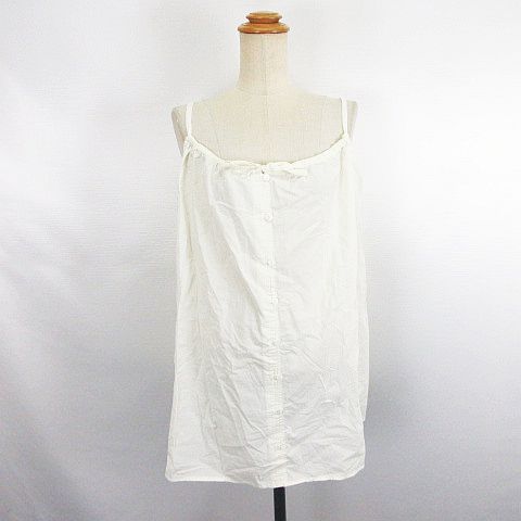 【中古】未使用品 コーエン coen キャミ チュニック ワンピース コットン F オフホワイト ※EKM レディース 【ベクトル 古着】 250409