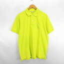 【中古】未使用品 ユニクロ UNIQLO ポロシャツ 半袖 ドライカノコ XL イエロー ※EKM メンズ 【ベクトル 古着】 250430