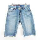 【中古】リーバイス Levi's 503 SP503-0003 デニム ジーンズ ボトムス ハーフパンツ ユーズド加工 30 インディゴブルー ※EKM メンズ...
