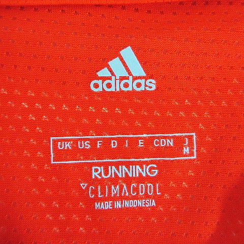 【中古】アディダス adidas Tシャツ カットソー 半袖 クルーネック ライン ロゴ 切...