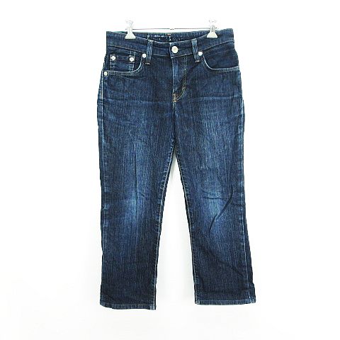 【中古】エドウィン EDWIN BLUE TRIP EDGELINE EG503 デニム ジーンズ ボトムス ストレート ストレッチ 28 インディゴ ※EKM メンズ 【ベクトル 古着】 250825