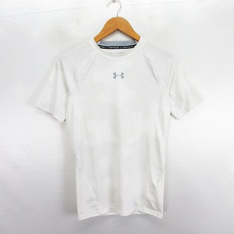 【中古】アンダーアーマー UNDER ARMOUR 1345722 Tシャツ カットソー 半袖 クルーネック コンプレッシ..