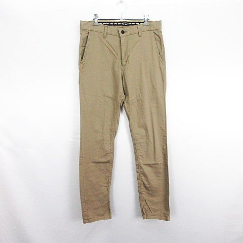 【中古】エドウィン EDWIN EXM32 パンツ ボトムス スリム テーパード ストレッチ 31 ベージュ ※EKM メンズ 【ベクトル 古着】 251125