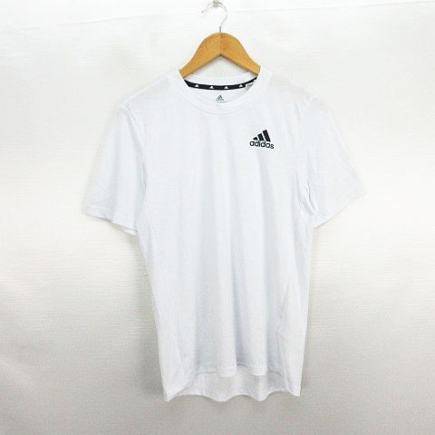 【中古】アディダス adidas Tシャツ カットソー 半袖 クルーネック ロゴ S ホワイト スポーツウェア ※EKM メンズ 【ベクトル 古着】 260429ブランドアディダス adidas表記サイズS実寸サイズ肩幅：39.5cm　身幅：47cm　着丈：67cm　袖丈：22.5cm　　素材ポリエステル65% 綿35% 色ホワイト ※照明や撮影環境により、実物と若干お色が違う場合がございます。予めご了承下さい。状態若干の使用感がありますが、その他に目立ったダメージはなく、問題なくご使用いただける商品です。 ※あくまでも中古品ですので掲載写真や記載内容をご確認いただき、ご理解の上ご購入ください。 商品のお問い合わせの回答を休止しております。＊各商品ページの商品詳細等をご確認の上ご購入ください。【中古】アディダス adidas Tシャツ カットソー 半袖 クルーネック ロゴ S ホワイト スポーツウェア ※EKM メンズ 【ベクトル 古着】 260429状態ランク　”AB”詳細については、下記および「状態ランクについて」ページをご覧ください。未使用・新品の商品ほぼ新品同様の商品使用感が少なく、かなり状態の良い商品使用感はあるが、傷や汚れの少ない商品使用感の他、傷や汚れが見られる商品かなり大きな傷みがある難あり商品※S〜CランクはUSED品となりますので、使用感をご理解の上でご入札下さい。状態ランクについてinformationブランドアディダス adidas表記サイズS実寸サイズ肩幅：39.5cm　身幅：47cm　着丈：67cm　袖丈：22.5cm　　素材ポリエステル65% 綿35% 色ホワイト ※照明や撮影環境により、実物と若干お色が違う場合がございます。予めご了承下さい。状態若干の使用感がありますが、その他に目立ったダメージはなく、問題なくご使用いただける商品です。 ※あくまでも中古品ですので掲載写真や記載内容をご確認いただき、ご理解の上ご購入ください。 商品のお問い合わせの回答を休止しております。＊各商品ページの商品詳細等をご確認の上ご購入ください。本商品は一点物です他サイトや店舗にて販売している商品です。多少のお時間差にて欠品になることもございます。予めご了承頂ますようお願い致します。ベクトル・サイズガイドはこちらこの商品と同じブランドの商品を見る