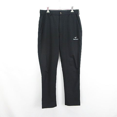 【中古】ツアーステージ TOUR STAGE パンツ ボトムス テーパード イージー ロゴ ストレッチ L ブラック ゴルフウェア ※EKM メンズ 【ベクトル 古着】 260502表記サイズL ウエスト 84〜94実寸サイズウエスト：78〜cm　もも幅：30.5cm　裾幅：17.5cm　股上：29.5cm　股下：73cm　　素材ポリエステル90% ポリウレタン10%色ブラック ※照明や撮影環境により、実物と若干お色が違う場合がございます。予めご了承下さい。仕様・ジップアップ ・ウエストゴム仕様 紐で調節可 ・左右ポケット ・左右ヒップポケット状態若干の使用感がありますが、その他に目立ったダメージはなく、問題なくご使用いただける商品です。 ※あくまでも中古品ですので掲載写真や記載内容をご確認いただき、ご理解の上ご購入ください。 商品のお問い合わせの回答を休止しております。＊各商品ページの商品詳細等をご確認の上ご購入ください。【中古】ツアーステージ TOUR STAGE パンツ ボトムス テーパード イージー ロゴ ストレッチ L ブラック ゴルフウェア ※EKM メンズ 【ベクトル 古着】 260502状態ランク　”AB”詳細については、下記および「状態ランクについて」ページをご覧ください。未使用・新品の商品ほぼ新品同様の商品使用感が少なく、かなり状態の良い商品使用感はあるが、傷や汚れの少ない商品使用感の他、傷や汚れが見られる商品かなり大きな傷みがある難あり商品※S〜CランクはUSED品となりますので、使用感をご理解の上でご入札下さい。状態ランクについてinformation表記サイズL ウエスト 84〜94実寸サイズウエスト：78〜cm　もも幅：30.5cm　裾幅：17.5cm　股上：29.5cm　股下：73cm　　素材ポリエステル90% ポリウレタン10%色ブラック ※照明や撮影環境により、実物と若干お色が違う場合がございます。予めご了承下さい。仕様・ジップアップ ・ウエストゴム仕様 紐で調節可 ・左右ポケット ・左右ヒップポケット状態若干の使用感がありますが、その他に目立ったダメージはなく、問題なくご使用いただける商品です。 ※あくまでも中古品ですので掲載写真や記載内容をご確認いただき、ご理解の上ご購入ください。 商品のお問い合わせの回答を休止しております。＊各商品ページの商品詳細等をご確認の上ご購入ください。本商品は一点物です他サイトや店舗にて販売している商品です。多少のお時間差にて欠品になることもございます。予めご了承頂ますようお願い致します。ベクトル・サイズガイドはこちらこの商品と同じブランドの商品を見る