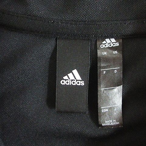 【中古】アディダス adidas ジャージ トラックジャケット 長袖 ジップアップ ロゴ ...