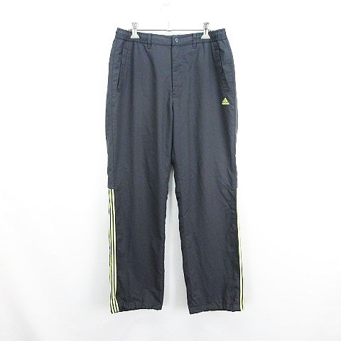 【中古】アディダス adidas テーラーメイド パンツ ボトムス ロング丈 防寒 ライン ロゴ M グレー ゴルフウェア ※EKM メンズ 【ベクトル 古着】 260628ブランドアディダス adidas表記サイズM ウエスト 76〜84実寸サイズウエスト：70〜cm　もも幅：30cm　裾幅：22cm　股上：28cm　股下：74cm　　素材【表生地】 ポリエステル100% 【裏生地】 ポリエステル100%色グレー ※照明や撮影環境により、実物と若干お色が違う場合がございます。予めご了承下さい。仕様・ジップフライ ・ウエストゴム仕様 紐で調節可 ・裾ドローコード入り ・左右ポケット ・左右ヒップポケット状態若干の使用感がありますが、その他に目立ったダメージはなく、問題なくご使用いただける商品です。 ※あくまでも中古品ですので掲載写真や記載内容をご確認いただき、ご理解の上ご購入ください。 商品のお問い合わせの回答を休止しております。＊各商品ページの商品詳細等をご確認の上ご購入ください。【中古】アディダス adidas テーラーメイド パンツ ボトムス ロング丈 防寒 ライン ロゴ M グレー ゴルフウェア ※EKM メンズ 【ベクトル 古着】 260628状態ランク　”AB”詳細については、下記および「状態ランクについて」ページをご覧ください。未使用・新品の商品ほぼ新品同様の商品使用感が少なく、かなり状態の良い商品使用感はあるが、傷や汚れの少ない商品使用感の他、傷や汚れが見られる商品かなり大きな傷みがある難あり商品※S〜CランクはUSED品となりますので、使用感をご理解の上でご入札下さい。状態ランクについてinformationブランドアディダス adidas表記サイズM ウエスト 76〜84実寸サイズウエスト：70〜cm　もも幅：30cm　裾幅：22cm　股上：28cm　股下：74cm　　素材【表生地】 ポリエステル100% 【裏生地】 ポリエステル100%色グレー ※照明や撮影環境により、実物と若干お色が違う場合がございます。予めご了承下さい。仕様・ジップフライ ・ウエストゴム仕様 紐で調節可 ・裾ドローコード入り ・左右ポケット ・左右ヒップポケット状態若干の使用感がありますが、その他に目立ったダメージはなく、問題なくご使用いただける商品です。 ※あくまでも中古品ですので掲載写真や記載内容をご確認いただき、ご理解の上ご購入ください。 商品のお問い合わせの回答を休止しております。＊各商品ページの商品詳細等をご確認の上ご購入ください。本商品は一点物です他サイトや店舗にて販売している商品です。多少のお時間差にて欠品になることもございます。予めご了承頂ますようお願い致します。ベクトル・サイズガイドはこちらこの商品と同じブランドの商品を見る