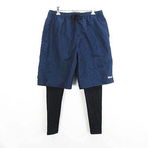 【中古】未使用品 フィラ FILA 417-342 水着 2点セット サーフパンツ スパッツ ロング丈 ロゴ LL ネイビー/ブラック スイムウェア ※EKM メンズ 【ベクトル 古着】 260728ブランドフィラ FILA表記サイズLL パンツ ウエスト 94〜104 タイツ ウエスト 94〜104 身長 175〜185実寸サイズウエスト：74〜cm　もも幅：33.5cm　裾幅：28cm　股上：33cm　股下：22cm　スパッツ　ウエスト 68　もも幅 23.5　裾幅 8.5　股上 25.5　股下 69　　素材【パンツ】 ポリエステル100% 【タイツ】 ポリエステル90% ポリウレタン10%色ネイビー/ブラック ※照明や撮影環境により、実物と若干お色が違う場合がございます。予めご了承下さい。状態タグ付きの未使用品です。 ※未使用品・新品同様の商品ではございますが、一度は一般の方の手に渡り、個人で保管されていた商品です。 また、保管・陳列時の薄いスレなど微細な状態変化が見られる場合がございます。ご理解の上ご購入ください。 商品のお問い合わせの回答を休止しております。＊各商品ページの商品詳細等をご確認の上ご購入ください。【中古】未使用品 フィラ FILA 417-342 水着 2点セット サーフパンツ スパッツ ロング丈 ロゴ LL ネイビー/ブラック スイムウェア ※EKM メンズ 【ベクトル 古着】 260728状態ランク　”S”詳細については、下記および「状態ランクについて」ページをご覧ください。未使用・新品の商品ほぼ新品同様の商品使用感が少なく、かなり状態の良い商品使用感はあるが、傷や汚れの少ない商品使用感の他、傷や汚れが見られる商品かなり大きな傷みがある難あり商品※S〜CランクはUSED品となりますので、使用感をご理解の上でご入札下さい。状態ランクについてinformationブランドフィラ FILA表記サイズLL パンツ ウエスト 94〜104 タイツ ウエスト 94〜104 身長 175〜185実寸サイズウエスト：74〜cm　もも幅：33.5cm　裾幅：28cm　股上：33cm　股下：22cm　スパッツ　ウエスト 68　もも幅 23.5　裾幅 8.5　股上 25.5　股下 69　　素材【パンツ】 ポリエステル100% 【タイツ】 ポリエステル90% ポリウレタン10%色ネイビー/ブラック ※照明や撮影環境により、実物と若干お色が違う場合がございます。予めご了承下さい。状態タグ付きの未使用品です。 ※未使用品・新品同様の商品ではございますが、一度は一般の方の手に渡り、個人で保管されていた商品です。 また、保管・陳列時の薄いスレなど微細な状態変化が見られる場合がございます。ご理解の上ご購入ください。 商品のお問い合わせの回答を休止しております。＊各商品ページの商品詳細等をご確認の上ご購入ください。本商品は一点物です他サイトや店舗にて販売している商品です。多少のお時間差にて欠品になることもございます。予めご了承頂ますようお願い致します。ベクトル・サイズガイドはこちらこの商品と同じブランドの商品を見る