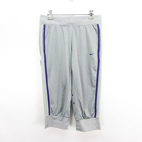 【中古】ナイキ NIKE ジャージ パンツ ボトムス クロップド ジョガー ライン ロゴ 切替 S グレー スポーツウェア ※EKM レディース 【ベクトル 古着】 260808ブランドナイキ NIKE表記サイズS実寸サイズウエスト：71〜cm　もも幅：27.5cm　裾幅：16cm　股上：24cm　股下：46cm　　素材【本体】 ポリエステル92% ポリウレタン8% 【パネル】 ポリエステル100% 【リブ部分】 ポリエステル90% ポリウレタン10% 色グレー ※照明や撮影環境により、実物と若干お色が違う場合がございます。予めご了承下さい。仕様・ウエストリブ 紐で調節可 ・左右ポケット状態若干の使用感がありますが、その他に目立ったダメージはなく、問題なくご使用いただける商品です。 ※あくまでも中古品ですので掲載写真や記載内容をご確認いただき、ご理解の上ご購入ください。 商品のお問い合わせの回答を休止しております。＊各商品ページの商品詳細等をご確認の上ご購入ください。【中古】ナイキ NIKE ジャージ パンツ ボトムス クロップド ジョガー ライン ロゴ 切替 S グレー スポーツウェア ※EKM レディース 【ベクトル 古着】 260808状態ランク　”AB”詳細については、下記および「状態ランクについて」ページをご覧ください。未使用・新品の商品ほぼ新品同様の商品使用感が少なく、かなり状態の良い商品使用感はあるが、傷や汚れの少ない商品使用感の他、傷や汚れが見られる商品かなり大きな傷みがある難あり商品※S〜CランクはUSED品となりますので、使用感をご理解の上でご入札下さい。状態ランクについてinformationブランドナイキ NIKE表記サイズS実寸サイズウエスト：71〜cm　もも幅：27.5cm　裾幅：16cm　股上：24cm　股下：46cm　　素材【本体】 ポリエステル92% ポリウレタン8% 【パネル】 ポリエステル100% 【リブ部分】 ポリエステル90% ポリウレタン10% 色グレー ※照明や撮影環境により、実物と若干お色が違う場合がございます。予めご了承下さい。仕様・ウエストリブ 紐で調節可 ・左右ポケット状態若干の使用感がありますが、その他に目立ったダメージはなく、問題なくご使用いただける商品です。 ※あくまでも中古品ですので掲載写真や記載内容をご確認いただき、ご理解の上ご購入ください。 商品のお問い合わせの回答を休止しております。＊各商品ページの商品詳細等をご確認の上ご購入ください。本商品は一点物です他サイトや店舗にて販売している商品です。多少のお時間差にて欠品になることもございます。予めご了承頂ますようお願い致します。ベクトル・サイズガイドはこちらこの商品と同じブランドの商品を見る