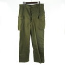 【中古】未使用品 デットストック 40’S M-43 カーゴパンツ ヘリンボーン 13スター W32 L33 アメリカ陸軍 US ARMY ミリタリー ヴィンテ...