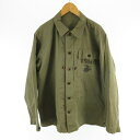 【中古】40s USMC P-44 HBT JACKET ツイル ジャケット ヘリンボーン ドーナツボタン ガスフラップ 大戦 アメリカ海兵隊 ヴィンテージ ミ...