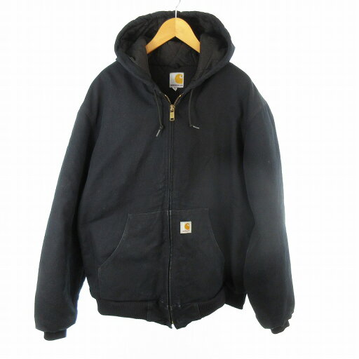【中古】カーハート carhartt USA製 90’S Duck Active Jacket J140 アクティブジャケット フェード ブラック 黒 L TALL ヴィンテージ オールド アウター メンズ 【ベクトル 古着】 250407 【中古】カーハート carhartt USA製 90’S Duck Active Jacket J140 アクティブジャケット フェード ブラック 黒 L TALL ヴィンテージ オールド アウター メンズ 【ベクトル 古着】 250407