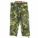 【中古】未使用品 デッドストック ARMY TROUSERS COLD WEATHER CAMOUFLAGE SMALL-REGULAR GORE-TEX カー...