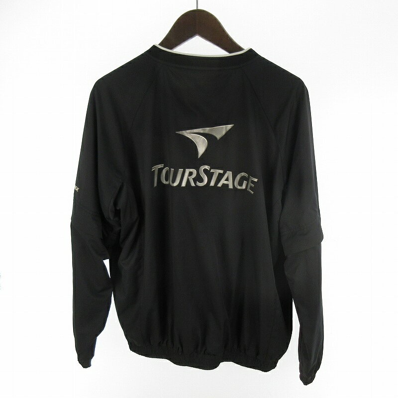 【中古】TOURSTAGE ツアーステージ M ピステ プルオーバー ナイロン シャツ 長袖 ...