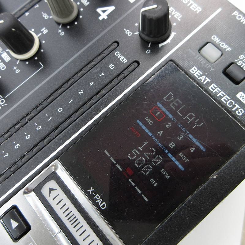 【中古】パイオニア PIONEER DJミキサー DJM-900SRT 機材 電源ケーブル 動作確認済...
