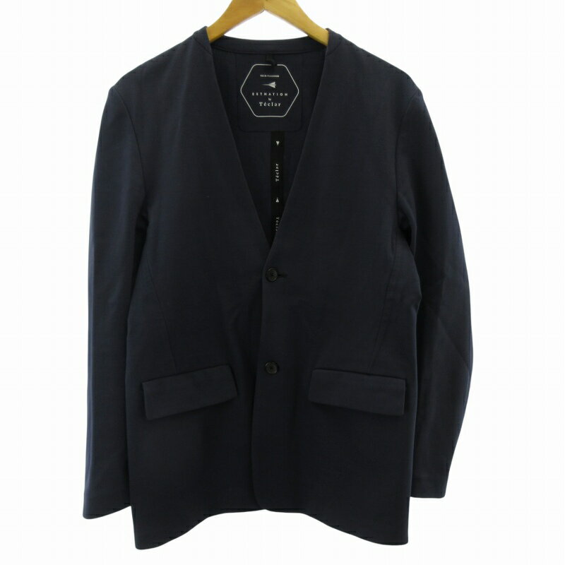 【中古】エストネーション ESTNATION TECLER 近年 セットアップ スーツ ジャケット 紺 ネイビー M 12-200-04-070132 メンズ 【ベクトル 古着】 250511
