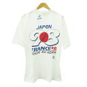 【中古】未使用品 デッドストック 98年 クラブワールドカップ 日本代表 Tシャツ 半袖 L 0712 メンズ 【ベクトル 古着】 250712