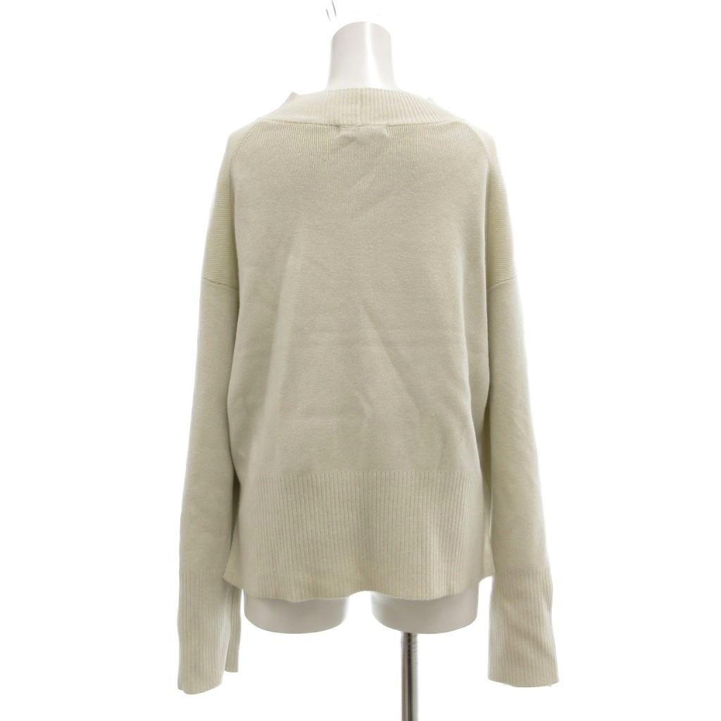 【中古】グローバルワーク GLOBAL WORK 美品 ニット セーター L ベージュ 長袖 クルーネック 袖口ボタン /MG レディース 【ベクトル 古着】 260520 auc-vector-20971920 ブランド古着の買取販売ベクトル サンプル画像2