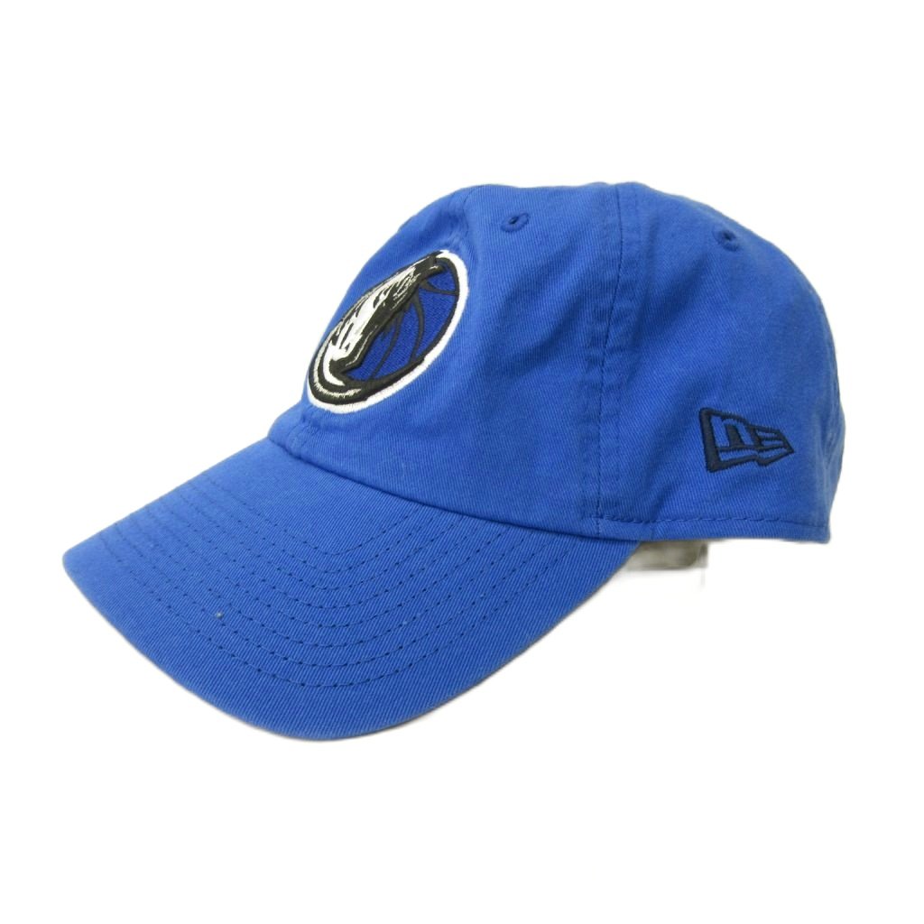 【中古】ニューエラ NEW ERA キャップ 帽子 NBA ダラス・マーベリックス ロゴ 刺繍 アジャスタブル 青 ブルー 0520 メンズ 【ベクトル 古着】 260520