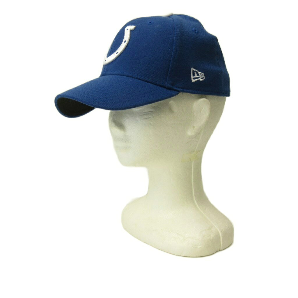 ブランド古着の買取販売ベクトルの【中古】ニューエラ NEW ERA 美品 39THIRTY キャップ 帽子 NFL アメフト アナポリスコルツ ロゴ 刺繍 S-M 青 ブルー 0520 メンズ 【ベクトル 古着】 260520｜アングル2
